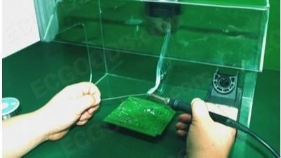 焊錫技術隨科技發展，執信環保焊錫煙霧過濾器。